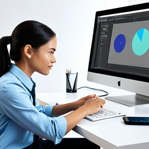 Home 15 A professional graphic designer, fully clothed in modest business casual attire, seated at a sleek modern desk. Multiple high-resolution monitors display a blend of traditional design software like Adobe Illustrator and innovative AI art generation interfaces. The designer is thoughtfully interacting with a stylus on a digital tablet, reflecting innovation and the integration of new technology in creative work. The studio environment is bright, minimalist, and forward-thinking, with subtle light sources. Perfect anatomy, correct proportions, natural pose, well-formed hands, proper finger count, natural body proportions. Safe for work, appropriate content, fully clothed, professional.