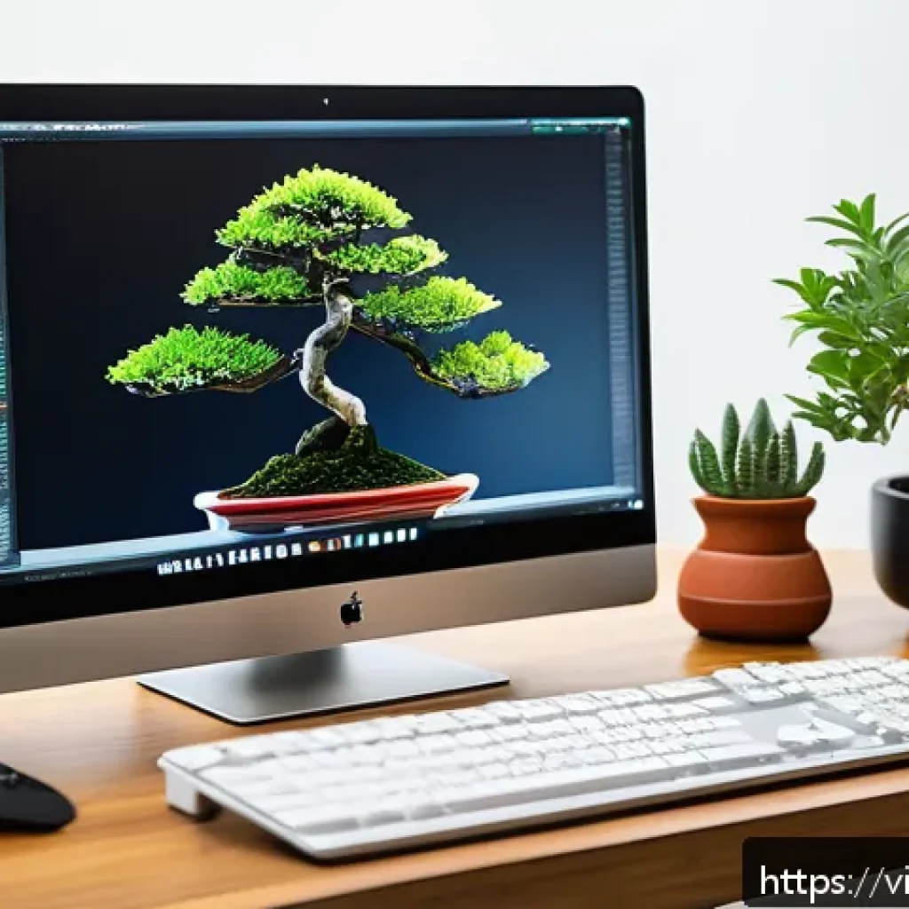시각디자인에서 자주 사용하는 단축키 - A modern Vietnamese graphic designer’s workspace featuring a large high-resolution monitor displayin...